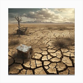 Dry Land 21 Canvas Print