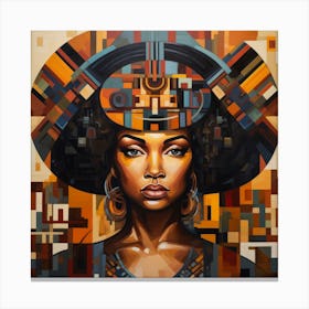 African Woman 2 Canvas Print