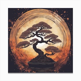 Bonsai Tree Canvas Print