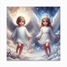 Angels Canvas Print