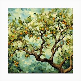 Orange Tree 1 Canvas Print