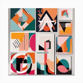 A Vibrant Collection Of Desenio 2 Canvas Print