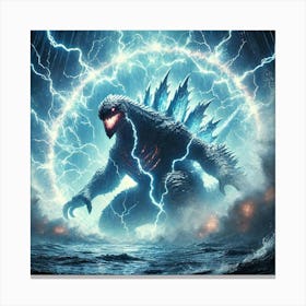 A Dramatic Scene Showing Maelstrom, The Colossal A Canvas Print