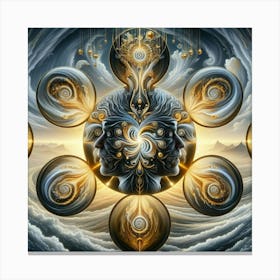 Shamanic 6 Canvas Print