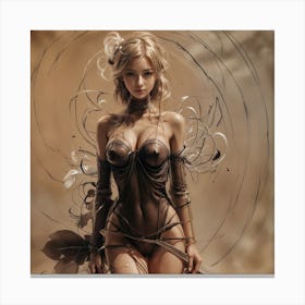 Sexy Woman Canvas Print