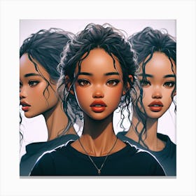 Anime Girl (33) Canvas Print