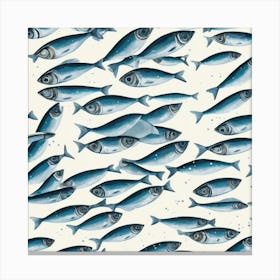 Sardines 10 Canvas Print