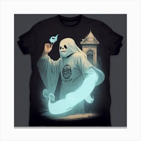 Ghost T-Shirt Canvas Print