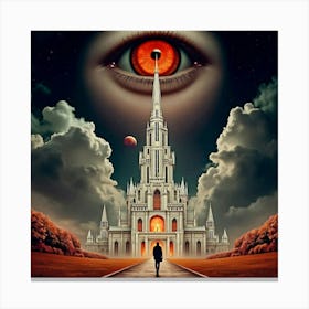 Castle Of The Eye Canvas Print