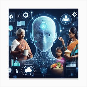 Future Of Artificial Intelligence Canvas Print