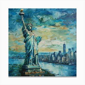 Statue Of Liberty 10 Canvas Print