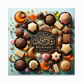 Muslim Holiday Canvas Print