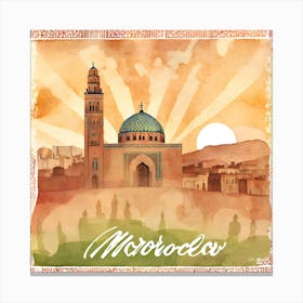 Morocco Canvas Print