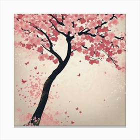Cherry blossom tree Canvas Print