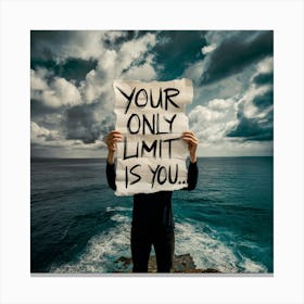 Your Only Limit Is You 1 Canvas Print