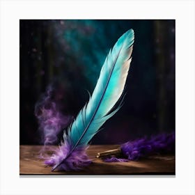 Feather Quill Canvas Print