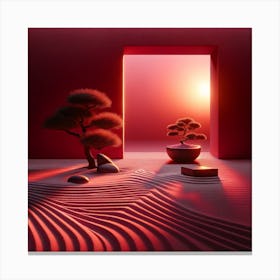 Bonsai Canvas Print