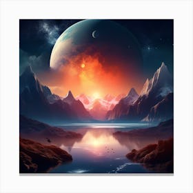 Dystopian world 2 Canvas Print