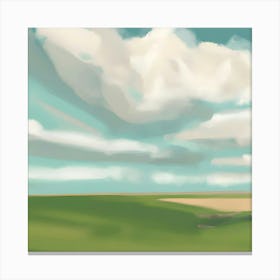 Landscape Painting 1 Canvas Print