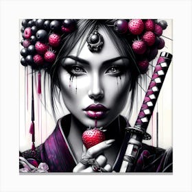 Portrait Artwork 102 Canvas Print