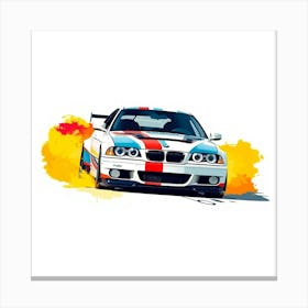 Bmw M3 Canvas Print