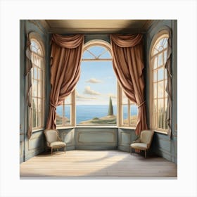 View From The Window Canvas Print