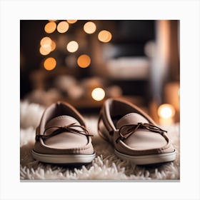 Christmas Shoes Canvas Print