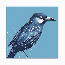 Abstract Kiwi Bird Canvas Print