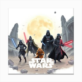 Star Wars 41 Canvas Print