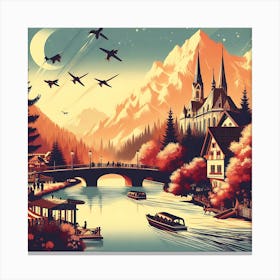 Switzerland Canvas Print