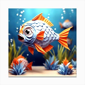 Fishes In The Sea Canvas Print