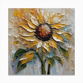 Sunflower Painting 1 Canvas Print