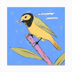 Colorful Bird Canvas Print