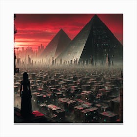 Red Skys Canvas Print