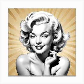 Marilyn Monroe 1 Canvas Print