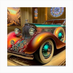 Bentley Car Canvas Print