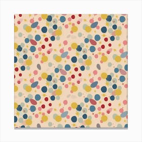 Polka Dots Canvas Print