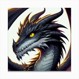 Dragon'S Head Canvas Print