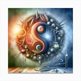 Yin Yang Canvas Print