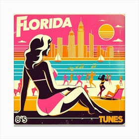 Florida Tunes 1 Canvas Print