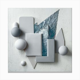 Abstract Sculpture 3 Canvas Print