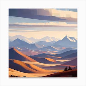 Landscape Painting 161 Canvas Print