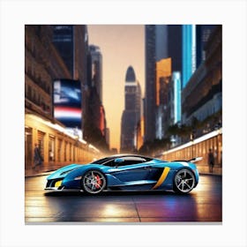 Lamborghini 128 Canvas Print