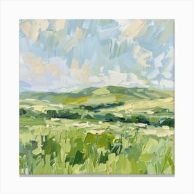 Green Valley Canvas Print