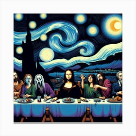 Famous 4 Canvas Print