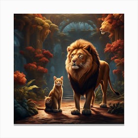 Big Cats! Canvas Print