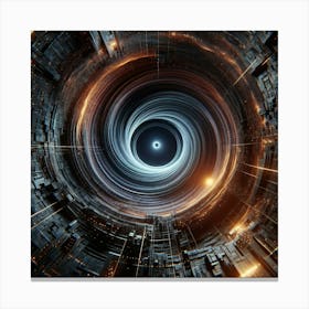 Black Hole 4 1 Canvas Print