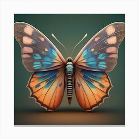 Butterfly - Butterfly Stock Videos & Royalty-Free Footage Canvas Print