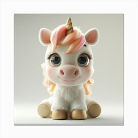 Cute Unicorn 844 Canvas Print