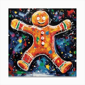 Gingerbread Man 8 Canvas Print